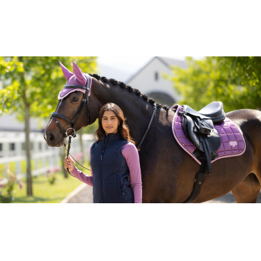 Zadeldek LeMieux Loire Close Contact Square CSO Kaasjeskruid Violet
