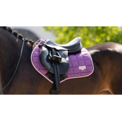 Zadeldek LeMieux Loire Close Contact Square CSO Kaasjeskruid Violet
