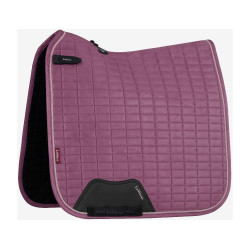 LeMieux Suede Dressage Square Reflective Kaasjeskruid Violet