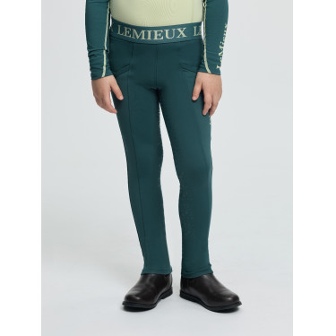 Mini Pull-on LeMieux paardrijbroek Young Rider Jungle Groen Mini Pull-on LeMieux paardrijbroek Young Rider Jungle Groen