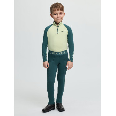 Mini Pull-on LeMieux paardrijbroek Young Rider Jungle Groen Mini Pull-on LeMieux paardrijbroek Young Rider Jungle Groen