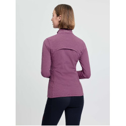 LeMieux Frances dames fleece met ritskraag Kaasjeskruid LeMieux Frances dames fleece met ritskraag Kaasjeskruid