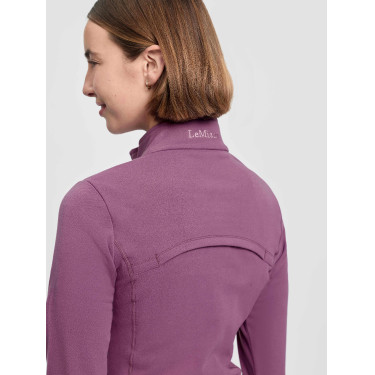 LeMieux Frances dames fleece met ritskraag Kaasjeskruid LeMieux Frances dames fleece met ritskraag Kaasjeskruid