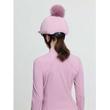 LeMieux Klassieke muts met afneembare pompon Fondant Roze LeMieux Klassieke muts met afneembare pompon Fondant Roze