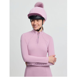 LeMieux Klassieke muts met afneembare pompon Fondant Roze LeMieux Klassieke muts met afneembare pompon Fondant Roze
