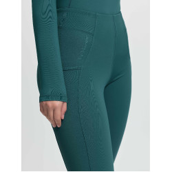 Rijbroek voor paardrijden Young Rider LeMieux Orla Harlow Coral Crush Jungle Groen