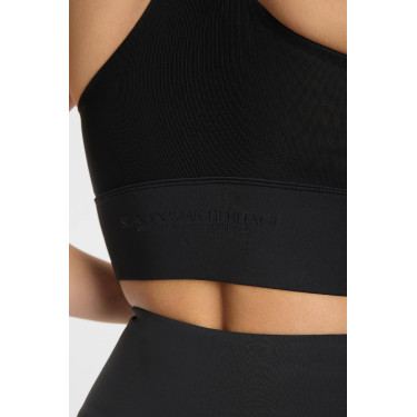 Sportbeha Horze Alisa Zwart