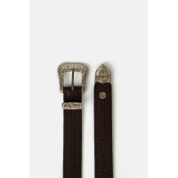 Westernriem Horze Blaze leer Bruin