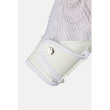 Horze Ally mesh rijhandschoenen Glanzend wit