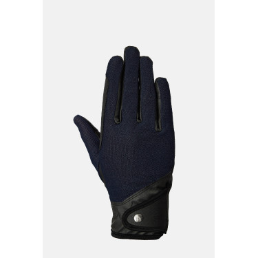 Horze Ally mesh rijhandschoenen Donker marineblauw