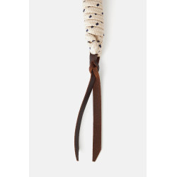 Longeerlijn met musketon Horze Bull Snap 4 m Luipaard Motieven