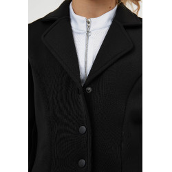 Wedstrijdjas Horze Young Rider Tilda kind Zwart