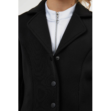 Wedstrijdjas Horze Young Rider Tilda kind Zwart