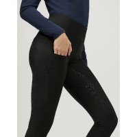 Tommy Hilfiger Equestrian Elmira dameslegging full grip met strass Marineblauw Tommy Hilfiger Equestrian Elmira dameslegging full grip met strass Marineblauw
