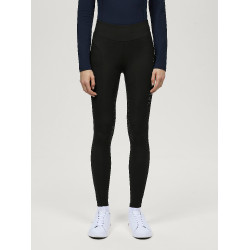 Tommy Hilfiger Equestrian Elmira dameslegging full grip met strass Zwart Tommy Hilfiger Equestrian Elmira dameslegging full grip met strass Zwart