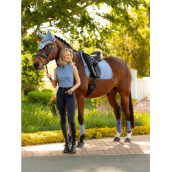 LeMieux Essence Square dressuurzadeldek Poederblauw