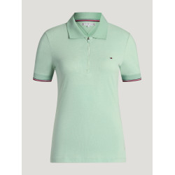 Dames zip-polo Anaheim Tommy Hilfiger Equestrian Belair munt Groen Dames zip-polo Anaheim Tommy Hilfiger Equestrian Belair munt Groen