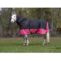 Nekstuk Equithème Tyrex 1200 D 0g Blauw / zwart