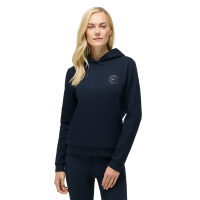 Dames hoodie met strassteentjes Hollywood Tommy Hilfiger Equestrian Woestijnlucht Blauw
