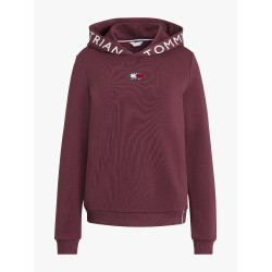 Tommy Hilfiger Equestrian California dameshoodie Rood Tommy Hilfiger Equestrian California dameshoodie Rood