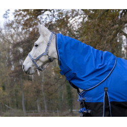 Nekstuk Equithème Tyrex 1200 D 0g Blauw / zwart