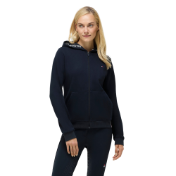 Dames hooded zipped sweatshirt Beverly Tommy Hilfiger Equestrian Woestijnlucht Blauw