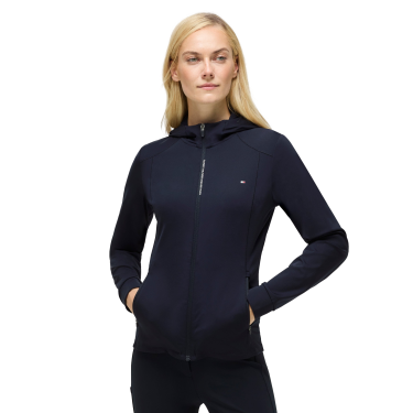 Dames windjack Tommy Hilfiger Equestrian Nevada Woestijnlucht Blauw