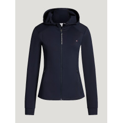 Dames windjack Tommy Hilfiger Equestrian Nevada Woestijnlucht Blauw