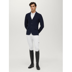 Competitionjasje Carson Tommy Hilfiger Equestrian heren Woestijnlucht Blauw