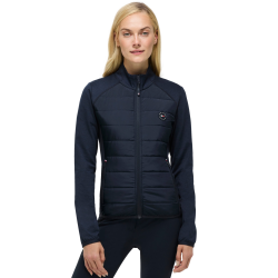 Dames Hybrid jas Tommy Hilfiger Equestrian Napa Woestijnlucht Blauw Dames Hybrid jas Tommy Hilfiger Equestrian Napa Woestijnlucht Blauw