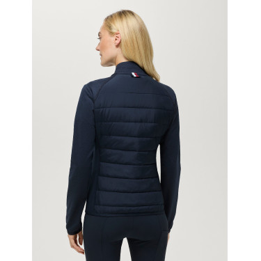 Dames Hybrid jas Tommy Hilfiger Equestrian Napa Woestijnlucht Blauw Dames Hybrid jas Tommy Hilfiger Equestrian Napa Woestijnlucht Blauw