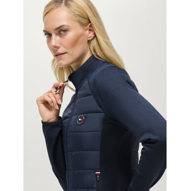Dames Hybrid jas Tommy Hilfiger Equestrian Napa Woestijnlucht Blauw Dames Hybrid jas Tommy Hilfiger Equestrian Napa Woestijnlucht Blauw