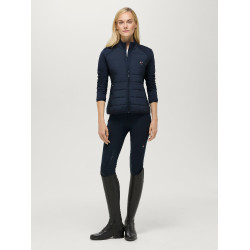 Dames Hybrid jas Tommy Hilfiger Equestrian Napa Woestijnlucht Blauw Dames Hybrid jas Tommy Hilfiger Equestrian Napa Woestijnlucht Blauw