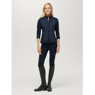 Dames Hybrid jas Tommy Hilfiger Equestrian Napa Woestijnlucht Blauw Dames Hybrid jas Tommy Hilfiger Equestrian Napa Woestijnlucht Blauw
