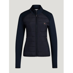 Dames Hybrid jas Tommy Hilfiger Equestrian Napa Woestijnlucht Blauw Dames Hybrid jas Tommy Hilfiger Equestrian Napa Woestijnlucht Blauw