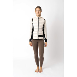 Ultra-lichte mouwloze paardrijbodywarmer B Vertigo Sia dames Grijs moonbeam Ultra-lichte mouwloze paardrijbodywarmer B Vertigo Sia dames Grijs moonbeam
