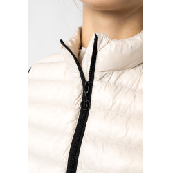 Ultra-lichte mouwloze paardrijbodywarmer B Vertigo Sia dames Grijs moonbeam Ultra-lichte mouwloze paardrijbodywarmer B Vertigo Sia dames Grijs moonbeam