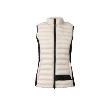 Ultra-lichte mouwloze paardrijbodywarmer B Vertigo Sia dames Grijs moonbeam Ultra-lichte mouwloze paardrijbodywarmer B Vertigo Sia dames Grijs moonbeam