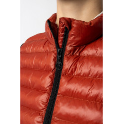 Ultra-lichte mouwloze paardrijbodywarmer B Vertigo Sia dames Vermiljoenrood