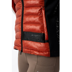 Ultra-lichte mouwloze paardrijbodywarmer B Vertigo Sia dames Vermiljoenrood