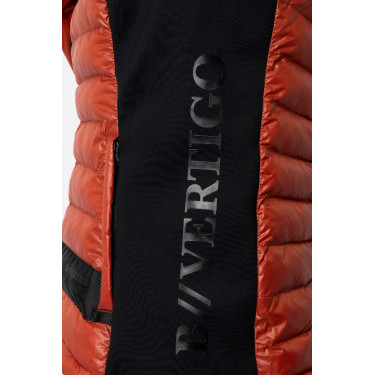Ultra-lichte mouwloze paardrijbodywarmer B Vertigo Sia dames Vermiljoenrood