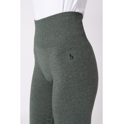 Scrunch rijlegging Horze Nessa full grip naadloos Groene lauwerkrans Scrunch rijlegging Horze Nessa full grip naadloos Groene lauwerkrans