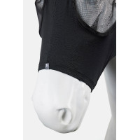 Elastisch vliegenmasker Horze om aan te trekken Bananengeel