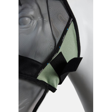 Verkoelende vliegenmasker Horze Limited Edition Celadongroen