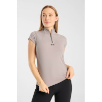 Trainings-T-shirt B Vertigo Joelle korte mouwen dames Onnaspeurbaar Beige
