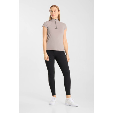 Trainings-T-shirt B Vertigo Joelle korte mouwen dames Onnaspeurbaar Beige