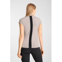 Trainings-T-shirt B Vertigo Joelle korte mouwen dames Onnaspeurbaar Beige