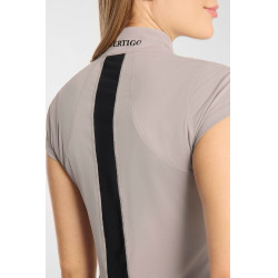 Trainings-T-shirt B Vertigo Joelle korte mouwen dames Onnaspeurbaar Beige