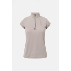 Trainings-T-shirt B Vertigo Joelle korte mouwen dames Onnaspeurbaar Beige