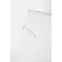 Dressuurdekje Horze Aachen Wit / turquoiseblauw Dressuurdekje Horze Aachen Wit / turquoiseblauw